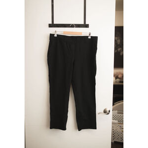 QUINCE Ultra Stretch Ponte Straight Leg 4 Pocket Pants Black 1x